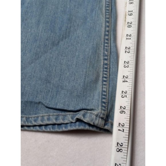 Levi's Low Rise Bootcut size 10 denim blue jeans - Picture 5 of 10